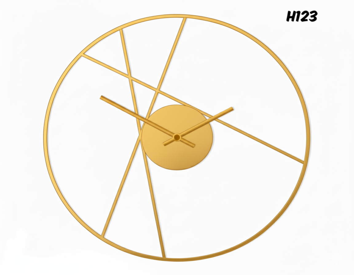 ساعت دیواری مدرن کد H/123 اندازه 60 سانتی متر