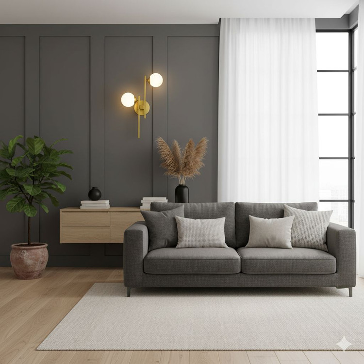 لوستر دیواری مدرن حبابی کد D/131.2