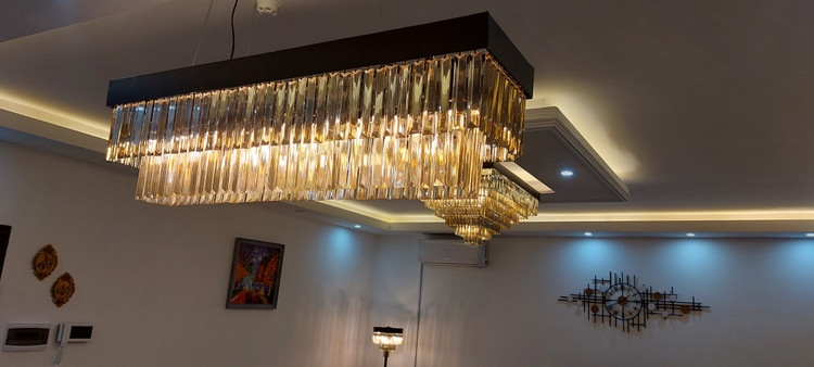 لوستر کریستالی (لاینر کریستالی) کد C/101