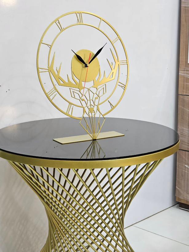 ساعت رومیزی طرح گوزن کد H/368