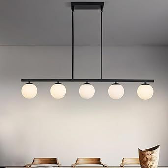 لوسترآویز مدرن فلزی ۵ شعله